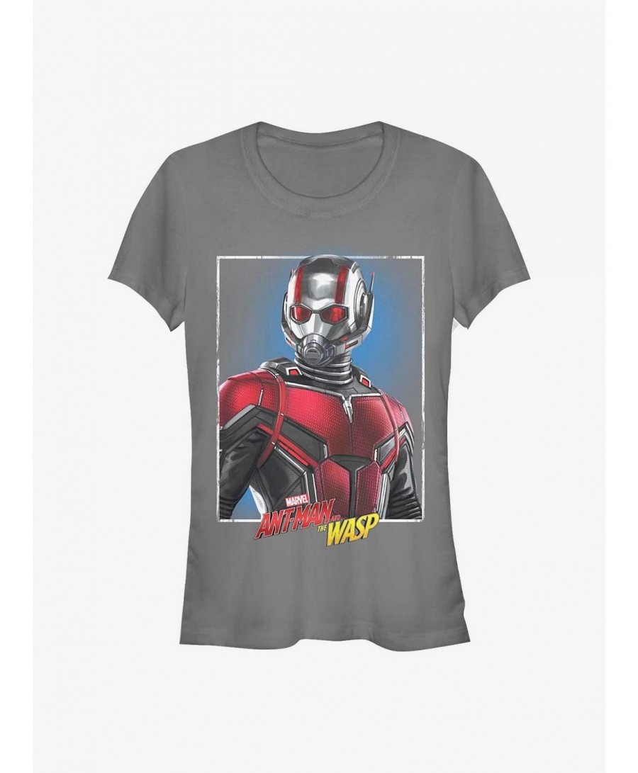 Low Price Marvel Ant-Man Close Up Girls T-Shirt $9.46 T-Shirts