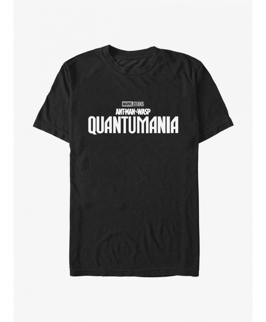 Pre-sale Marvel Ant-Man and the Wasp: Quantumania Logo T-Shirt $10.99 T-Shirts