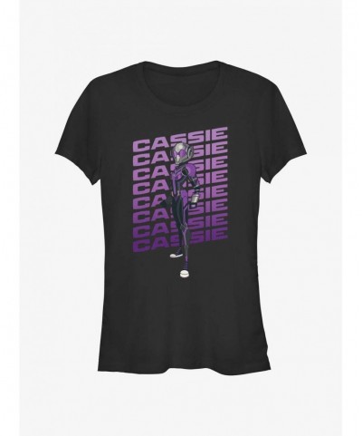 Limited Time Special Marvel Ant-Man and the Wasp: Quantumania Cassie Action Pose Girls T-Shirt $8.47 T-Shirts