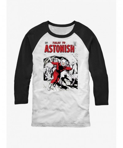 Value for Money Marvel Ant-Man Tales To Astonish Poster Raglan T-Shirt $8.96 T-Shirts
