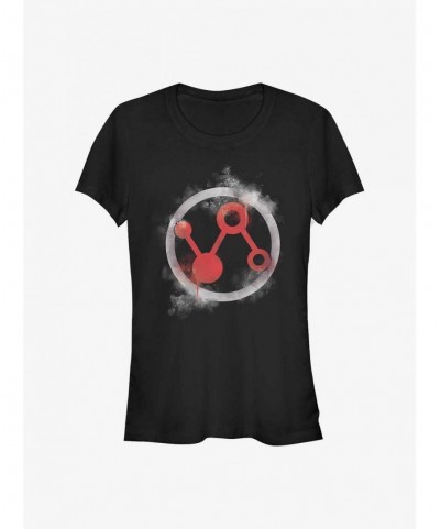 Unique Marvel Ant-Man Pym Particle Spray Logo Girls T-Shirt $9.46 T-Shirts