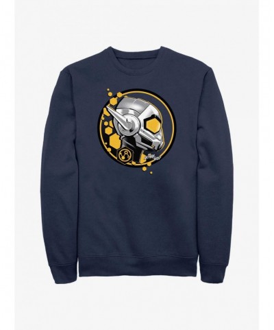 Exclusive Price Marvel Ant-Man and the Wasp: Quantumania Wasp Stamp Sweatshirt $14.76 Sweatshirts