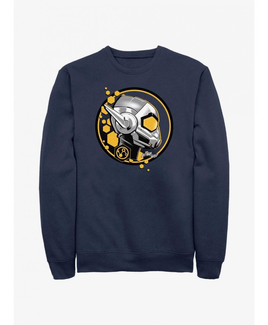 Exclusive Price Marvel Ant-Man and the Wasp: Quantumania Wasp Stamp Sweatshirt $14.76 Sweatshirts