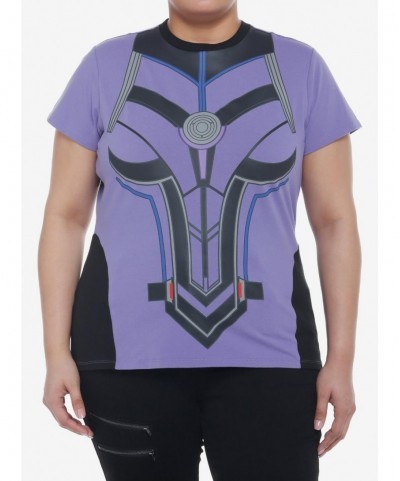 Huge Discount Her Universe Marvel Ant-Man And The Wasp: Quantumania Cassie Cosplay Girls T-Shirt Plus Size $17.43 T-Shirts