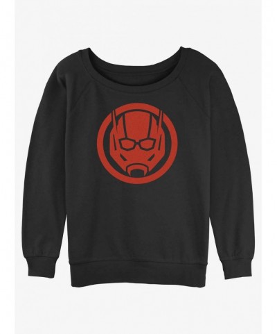 Hot Selling Marvel Ant-Man and the Wasp: Quantumania Antman Sigil Slouchy Sweatshirt $14.76 Sweatshirts