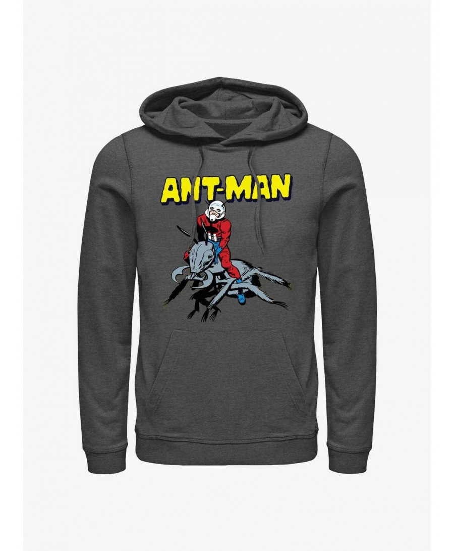 Hot Selling Marvel Ant-Man Riding Ants Hoodie $22.00 Hoodies