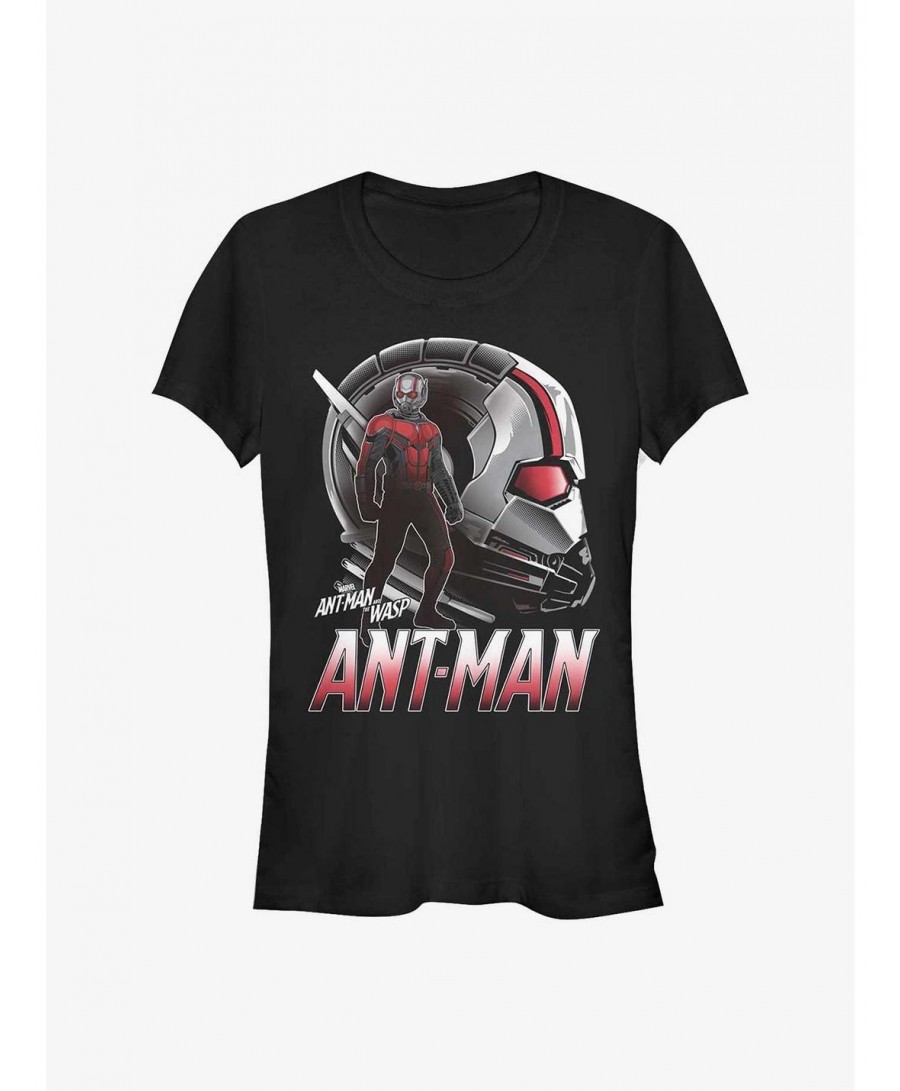 Premium Marvel Ant-Man Helmet Girls T-Shirt $10.21 T-Shirts