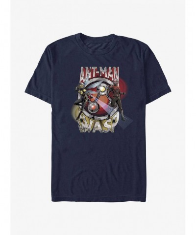 Best Deal Marvel Ant-Man and the Wasp: Quantumania Title Poster T-Shirt $7.89 T-Shirts