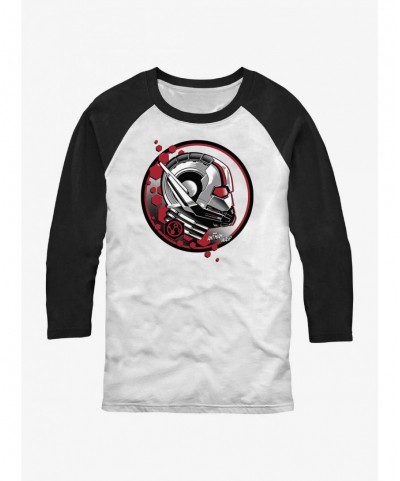 Discount Sale Marvel Ant-Man and the Wasp: Quantumania Ant Stamp Raglan T-Shirt $9.83 T-Shirts