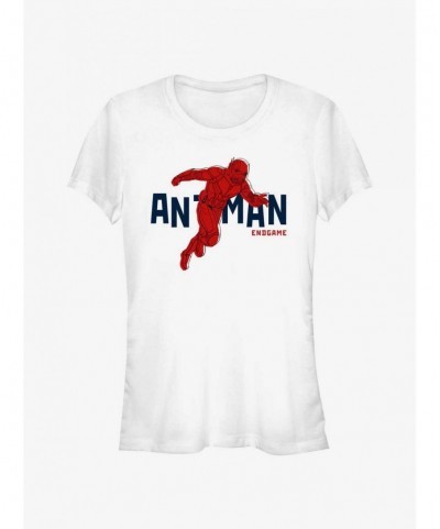 High Quality Marvel Ant-Man Text Pop Ant-Man Girls T-Shirt $9.96 T-Shirts