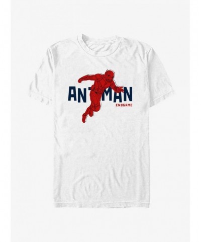 Cheap Sale Marvel Ant-Man Text Pop Ant-Man T-Shirt $7.41 T-Shirts