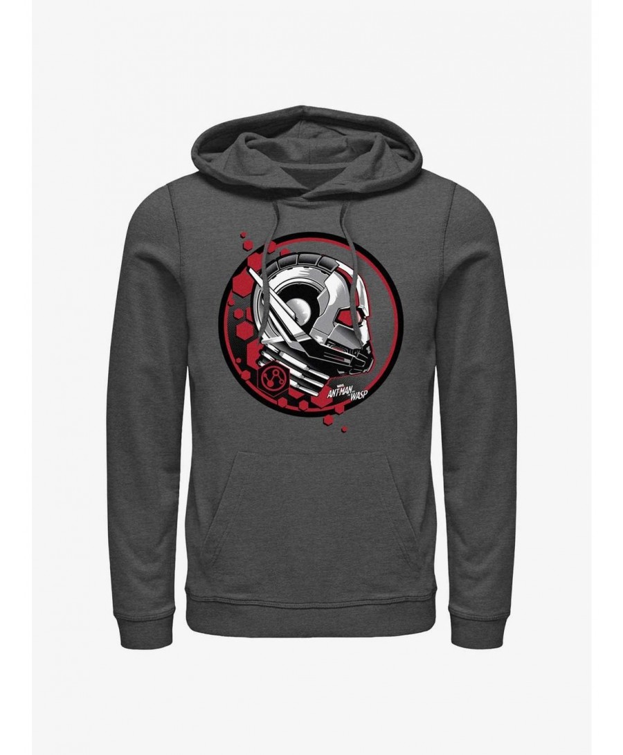 Hot Sale Marvel Ant-Man and the Wasp: Quantumania Ant Stamp Hoodie $19.31 Hoodies