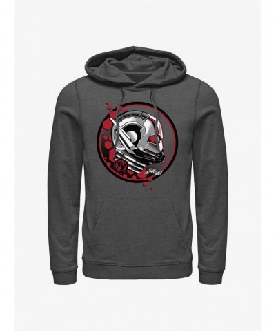 Hot Sale Marvel Ant-Man and the Wasp: Quantumania Ant Stamp Hoodie $19.31 Hoodies