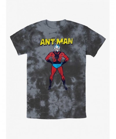 Festival Price Marvel Ant-Man Big Ant Tie-Dye T-Shirt $8.29 T-Shirts