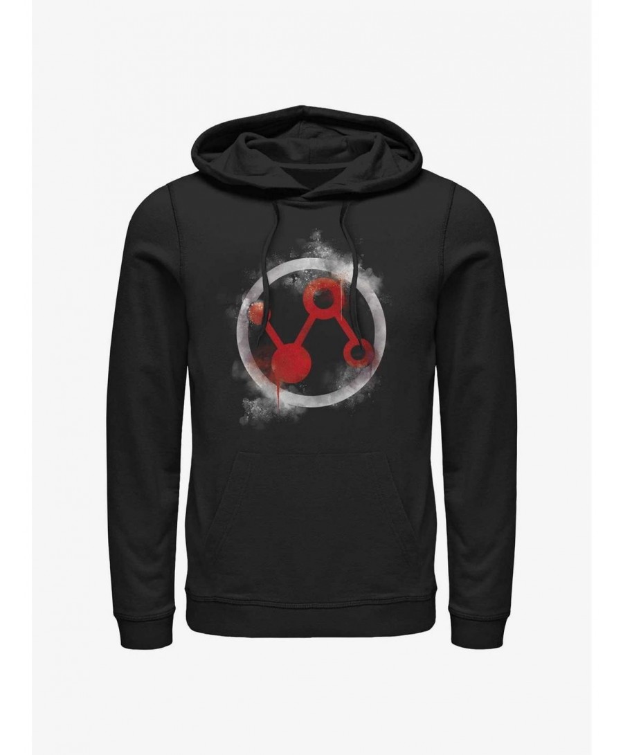 Exclusive Marvel Ant-Man and the Wasp: Quantumania Pym Technologies Icon Hoodie $14.82 Hoodies