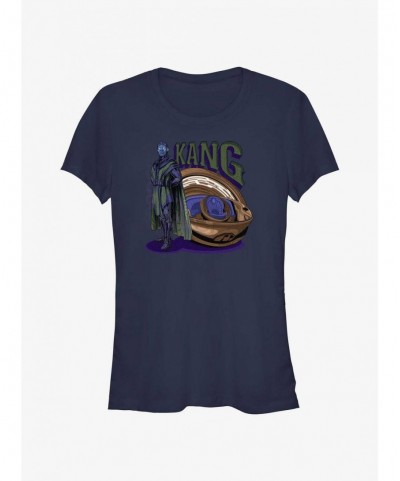 Limited-time Offer Marvel Ant-Man and the Wasp: Quantumania Quantum Kang Girls T-Shirt $9.46 T-Shirts