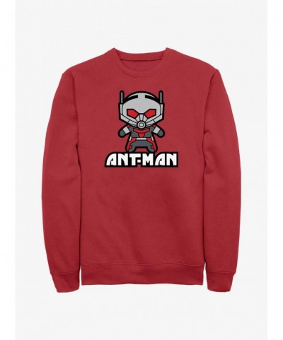 Exclusive Marvel Ant-Man and the Wasp: Quantumania Kawaii Ant-Man Sweatshirt $14.02 Sweatshirts