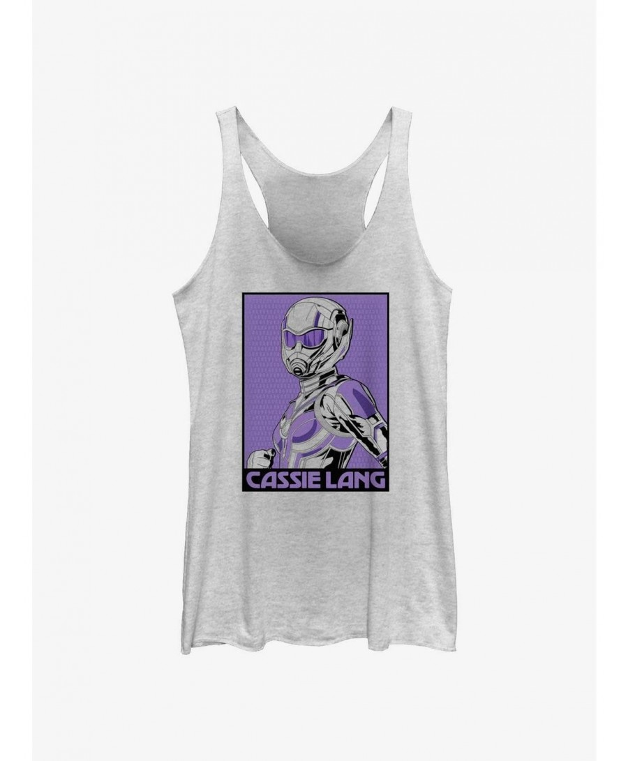 Seasonal Sale Marvel Ant-Man and the Wasp: Quantumania Cassie Lang Poster Girls Tank $9.58 Tanks
