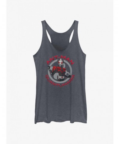 Exclusive Price Marvel Ant-Man and the Wasp: Quantumania Ant-Man Symbol Girls Tank $11.14 Tanks