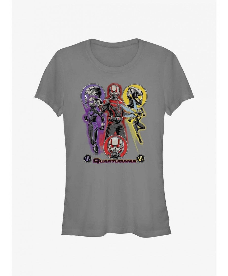 Flash Sale Marvel Ant-Man and the Wasp: Quantumania Triple A-Team Girls T-Shirt $11.95 T-Shirts