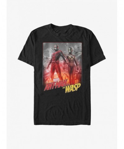 Low Price Marvel Ant-Man And The Wasp Hero Pose T-Shirt $9.80 T-Shirts