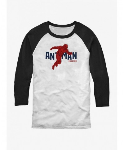 Value for Money Marvel Ant-Man Text Pop Ant-Man Raglan T-Shirt $14.16 T-Shirts