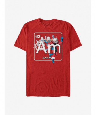 Seasonal Sale Marvel Ant-Man Periodic Ant-Man T-Shirt $8.37 T-Shirts