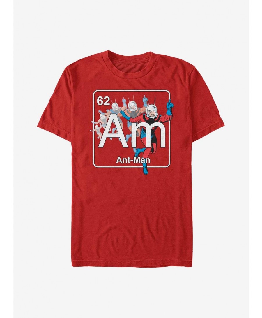 Seasonal Sale Marvel Ant-Man Periodic Ant-Man T-Shirt $8.37 T-Shirts