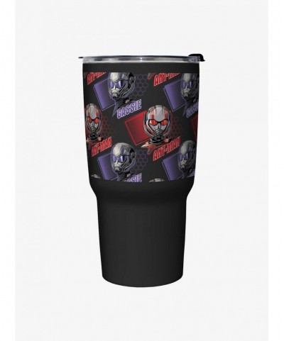 Discount Marvel Ant-Man and the Wasp: Quantumania Ant-Man & Cassie Helmet Pattern Travel Mug $11.36 Mugs