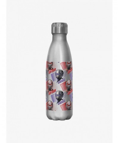 Pre-sale Marvel Ant-Man and the Wasp: Quantumania Ant-Man & Cassie Helmet Pattern Water Bottle $10.96 Water Bottles