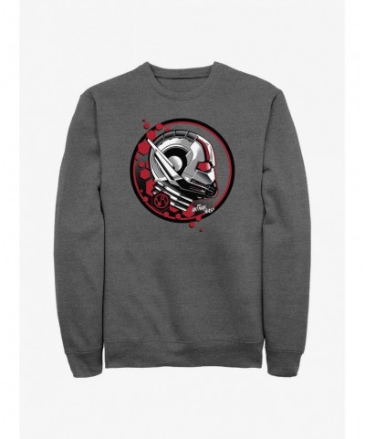 Cheap Sale Marvel Ant-Man and the Wasp: Quantumania Ant Stamp Sweatshirt $14.39 Sweatshirts