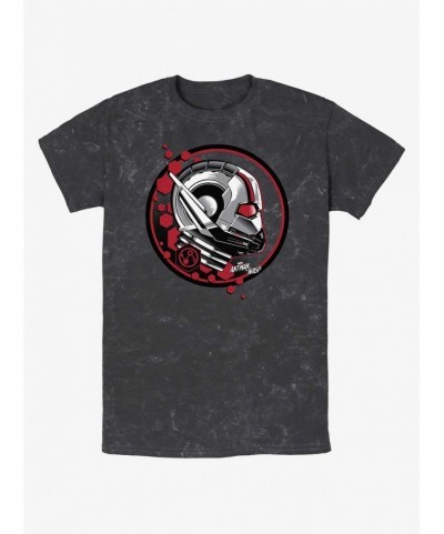 Value for Money Marvel Ant-Man and the Wasp: Quantumania Ant Stamp Mineral Wash T-Shirt $9.32 T-Shirts