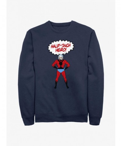 Unique Marvel Ant-Man Half-Inch Hero Sweatshirt $18.08 Sweatshirts