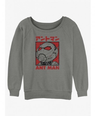 Pre-sale Marvel Ant-Man and the Wasp: Quantumania Poster in Japanese Slouchy Sweatshirt $15.50 Sweatshirts