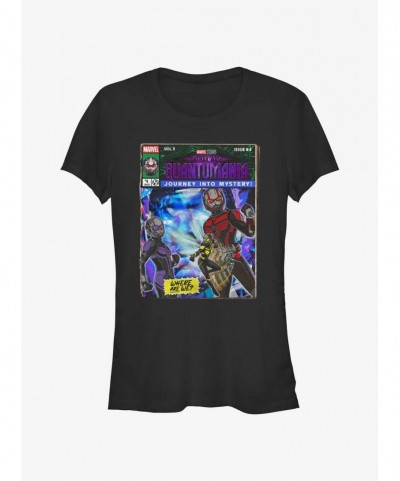 Wholesale Marvel Ant-Man and the Wasp: Quantumania Journey Into Mystery Comic Cover Girls T-Shirt $10.96 T-Shirts