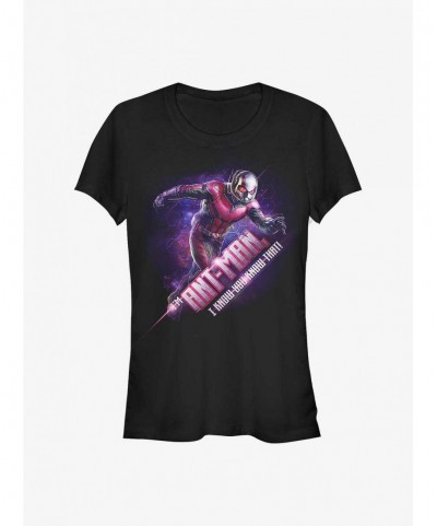 Big Sale Marvel Ant-Man I Know You Know That Girls T-Shirt $12.45 T-Shirts