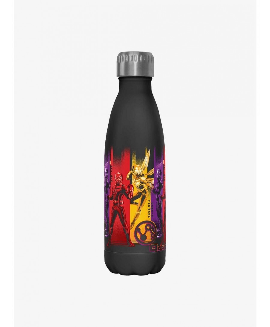 Pre-sale Marvel Ant-Man and the Wasp: Quantumania Heroes Ant-Man, The Wasp, & Cassie Water Bottle $11.45 Water Bottles