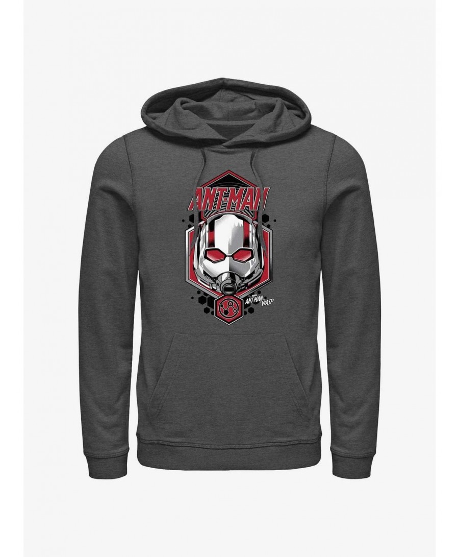 Festival Price Marvel Ant-Man and the Wasp: Quantumania Ant-Man Shield Hoodie $21.10 Hoodies