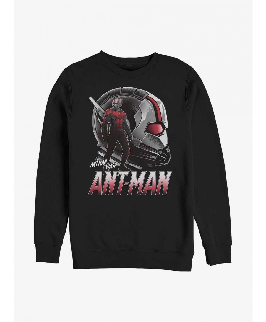 Flash Deal Marvel Ant-Man Helmet Sweatshirt $17.71 Sweatshirts
