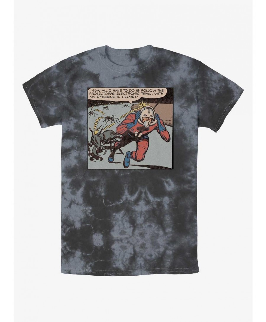 New Arrival Marvel Ant-Man Comic Panel Tie-Dye T-Shirt $12.69 T-Shirts