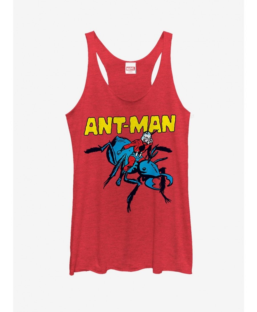 Hot Selling Marvel Ant-Man Vintage Ant-Rider Girls Tank $9.58 Tanks