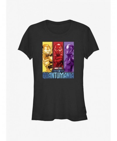 Wholesale Marvel Ant-Man and the Wasp: Quantumania Hero Trio Girls T-Shirt $11.70 T-Shirts