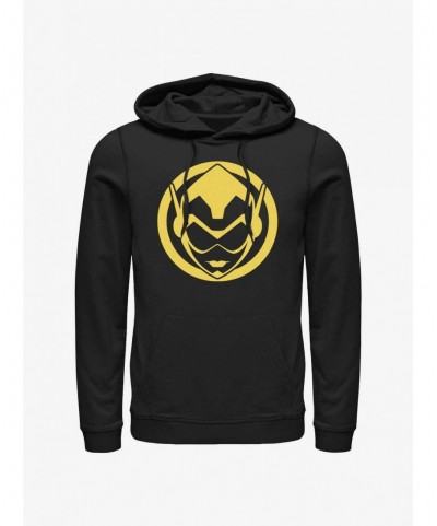 Big Sale Marvel Ant-Man and the Wasp: Quantumania Wasp Sigil Hoodie $17.06 Hoodies