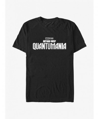 Exclusive Marvel Ant-Man and the Wasp: Quantumania Logo Extra Soft T-Shirt $12.26 T-Shirts