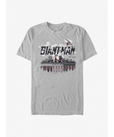 Festival Price Marvel Ant-Man Giantman Vs Helicopter T-Shirt $9.08 T-Shirts