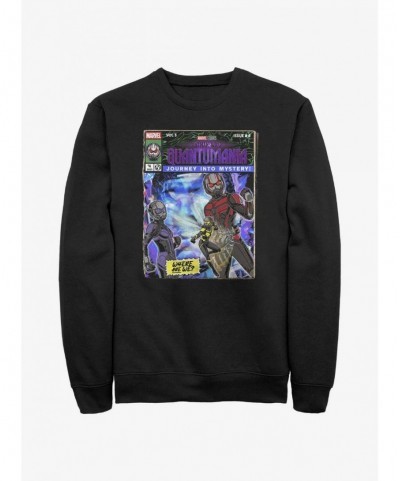 Sale Item Marvel Ant-Man and the Wasp: Quantumania Journey Into Mystery Comic Cover Sweatshirt $16.24 Sweatshirts