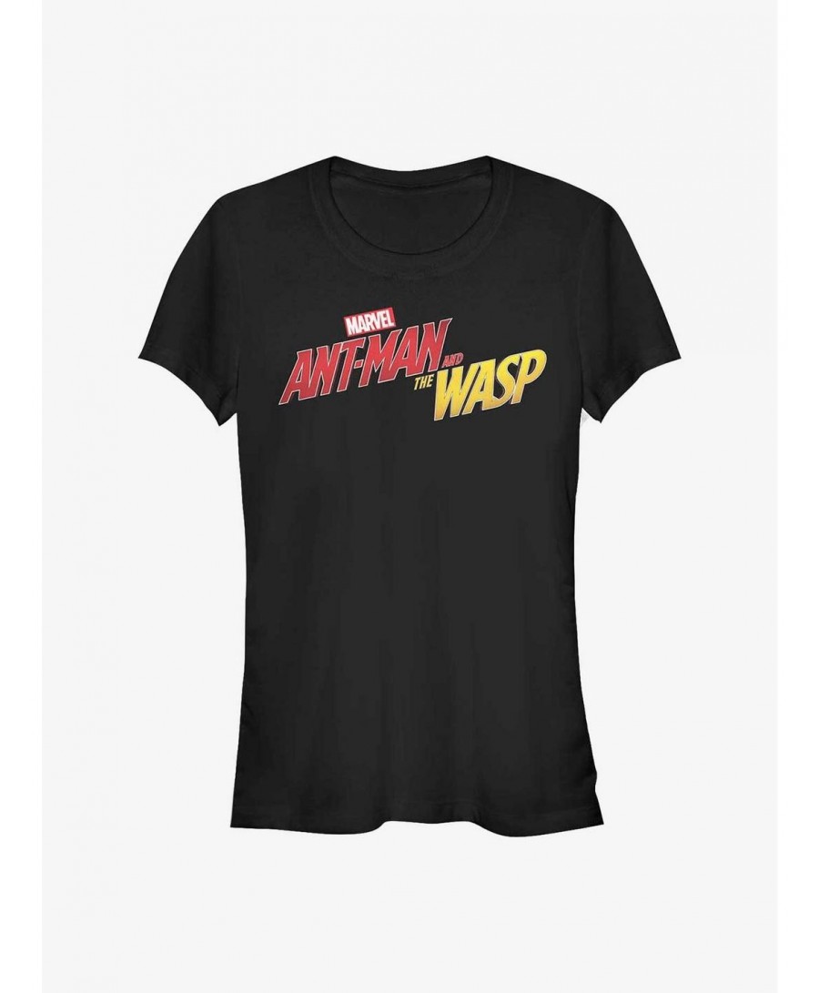 Sale Item Marvel Ant-Man Wasp Logo Girls T-Shirt $7.47 T-Shirts