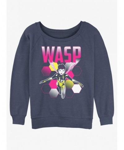 High Quality Marvel Ant-Man Wasp Hive Slouchy Sweatshirt $14.39 Sweatshirts
