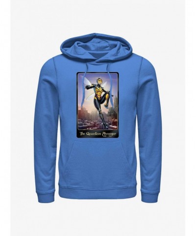 Unique Marvel Ant-Man and the Wasp: Quantumania Wasp The Quantum Avenger Poster Hoodie $17.06 Hoodies