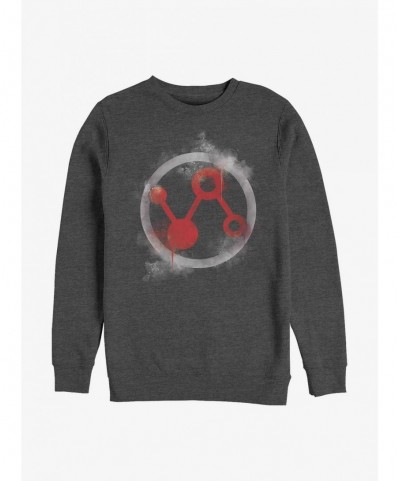 Discount Marvel Ant-Man Pym Particle Spray Logo Sweatshirt $18.08 Sweatshirts
